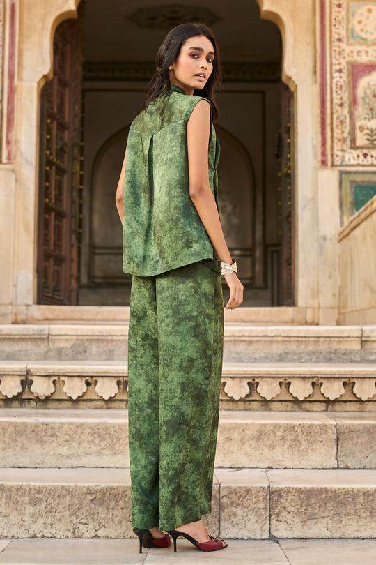 JACQUARD WAISTCOAT AND PANT SET - dash and dot dash and dot