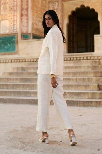 TEXTURED SIDE TIE SET - dash and dot