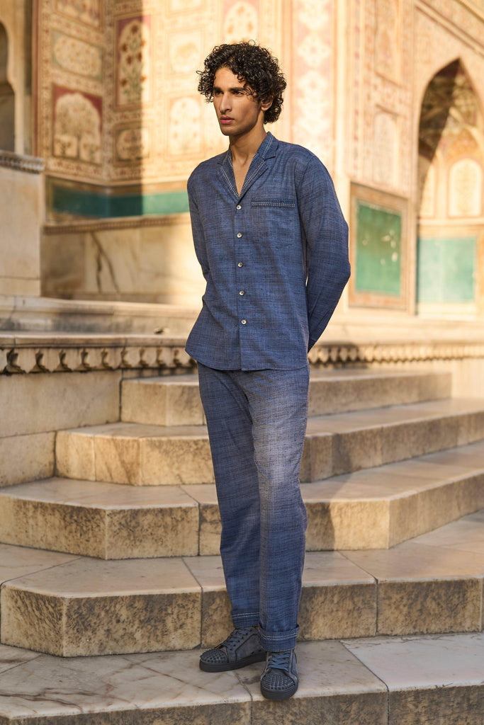 RUNNING STITCH SHIRT - dash and dot dash and dot