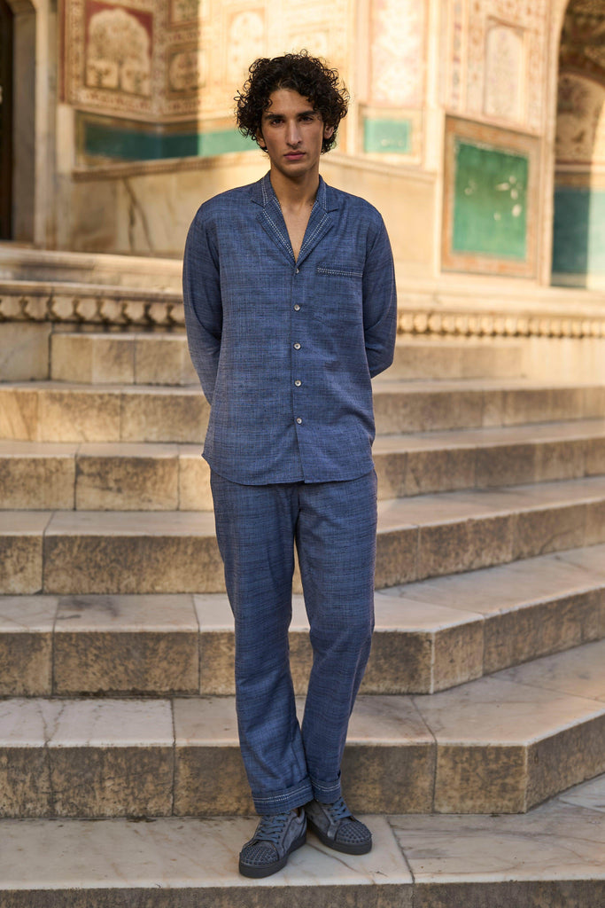 RUNNING STITCH SHIRT - dash and dot dash and dot