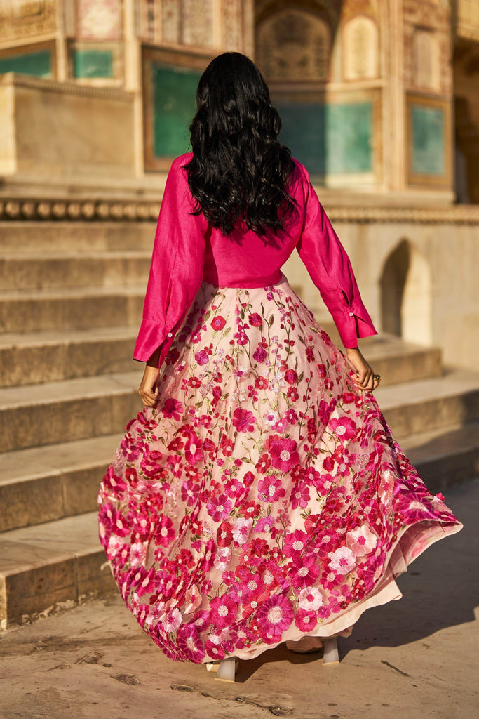 FRONT TIE TOP - dash and dot dash and dot