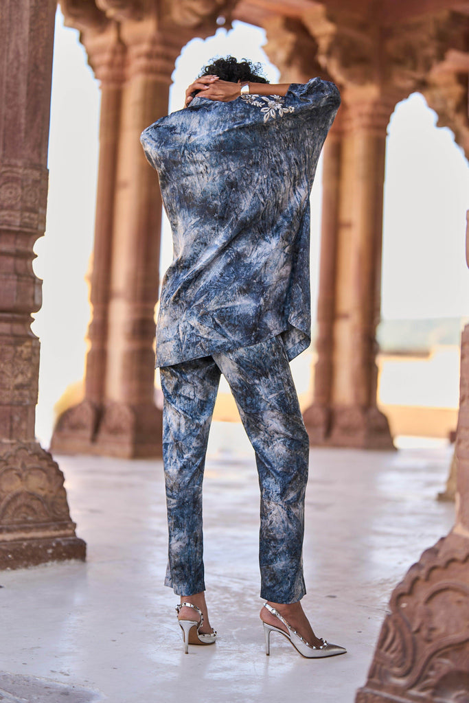 TIE DYE JACQUARD PANT - dash and dot dash and dot