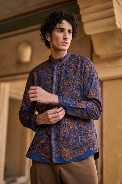 EMBROIDERED SHIRT - dash and dot