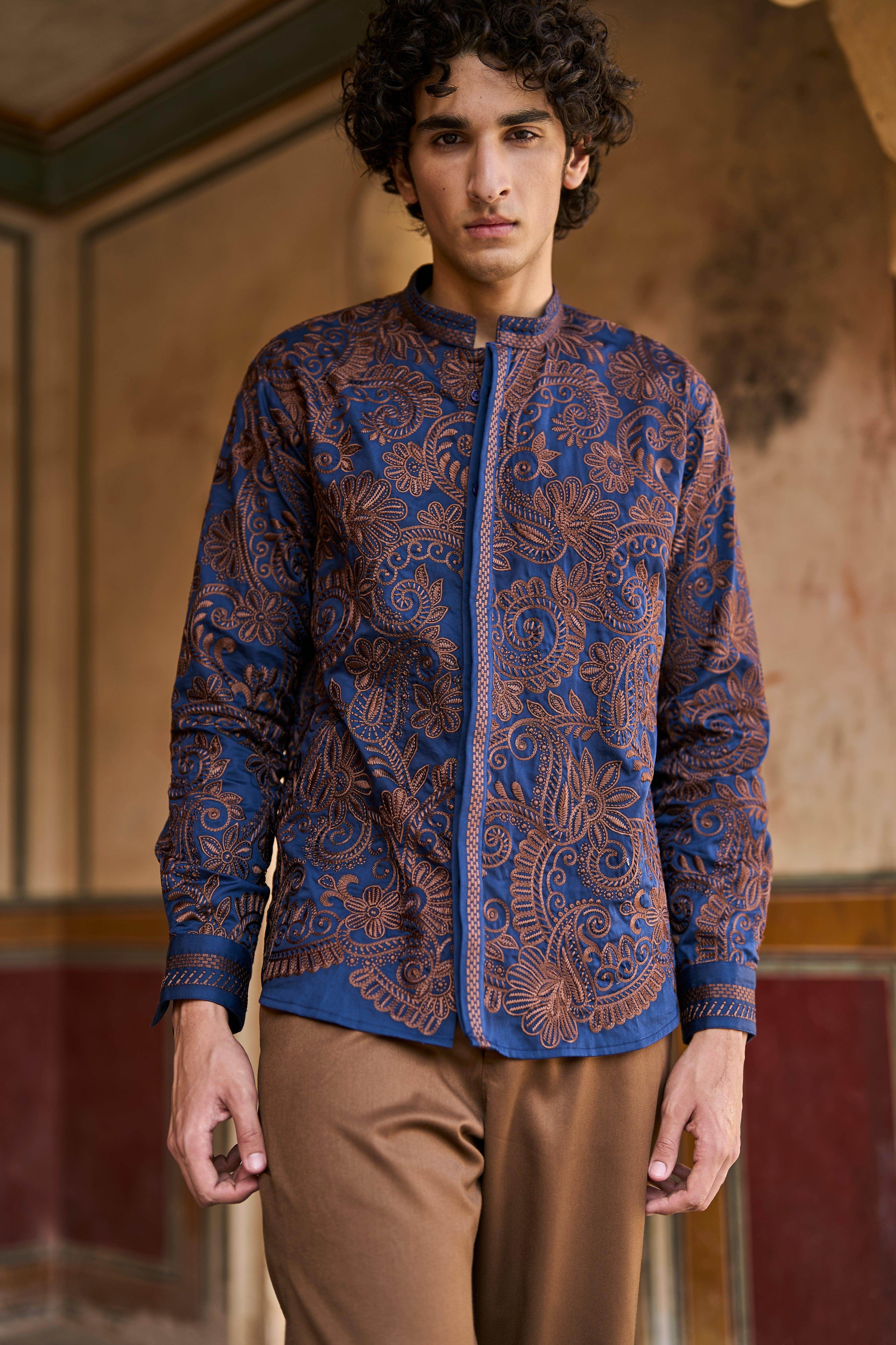 EMBROIDERED SHIRT