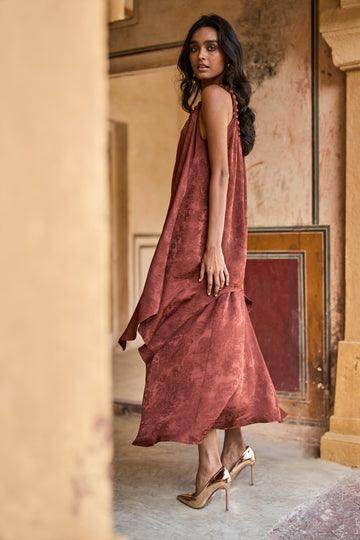 BEADED NECK DRAPED SET - dash and dot dash and dot