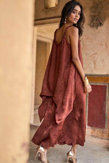 BEADED NECK DRAPED SET - dash and dot dash and dot