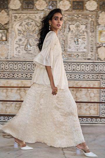 PLEATED AND CRINKLED TISSUE SET - dash and dot dash and dot