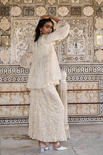 PLEATED AND CRINKLED TISSUE SET - dash and dot dash and dot