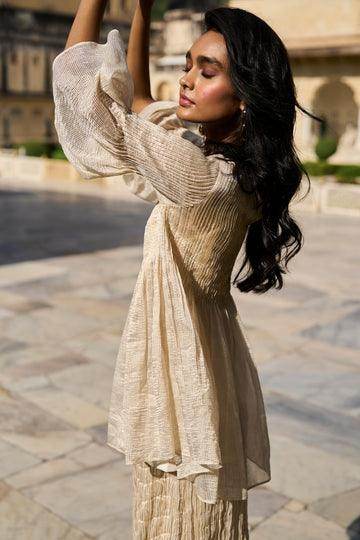 PLEATED AND CRINKLED TISSUE SET - dash and dot dash and dot