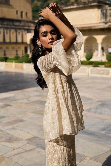 PLEATED AND CRINKLED TISSUE SET - dash and dot dash and dot