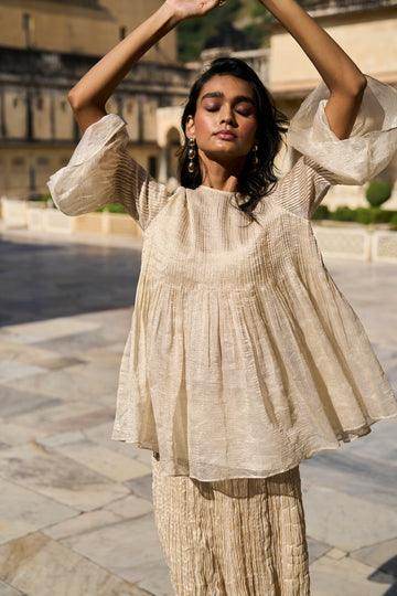 PLEATED AND CRINKLED TISSUE SET - dash and dot dash and dot