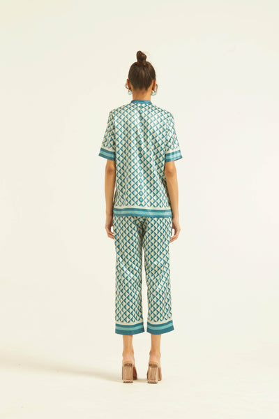 BORDER PRINT SET - dash and dot