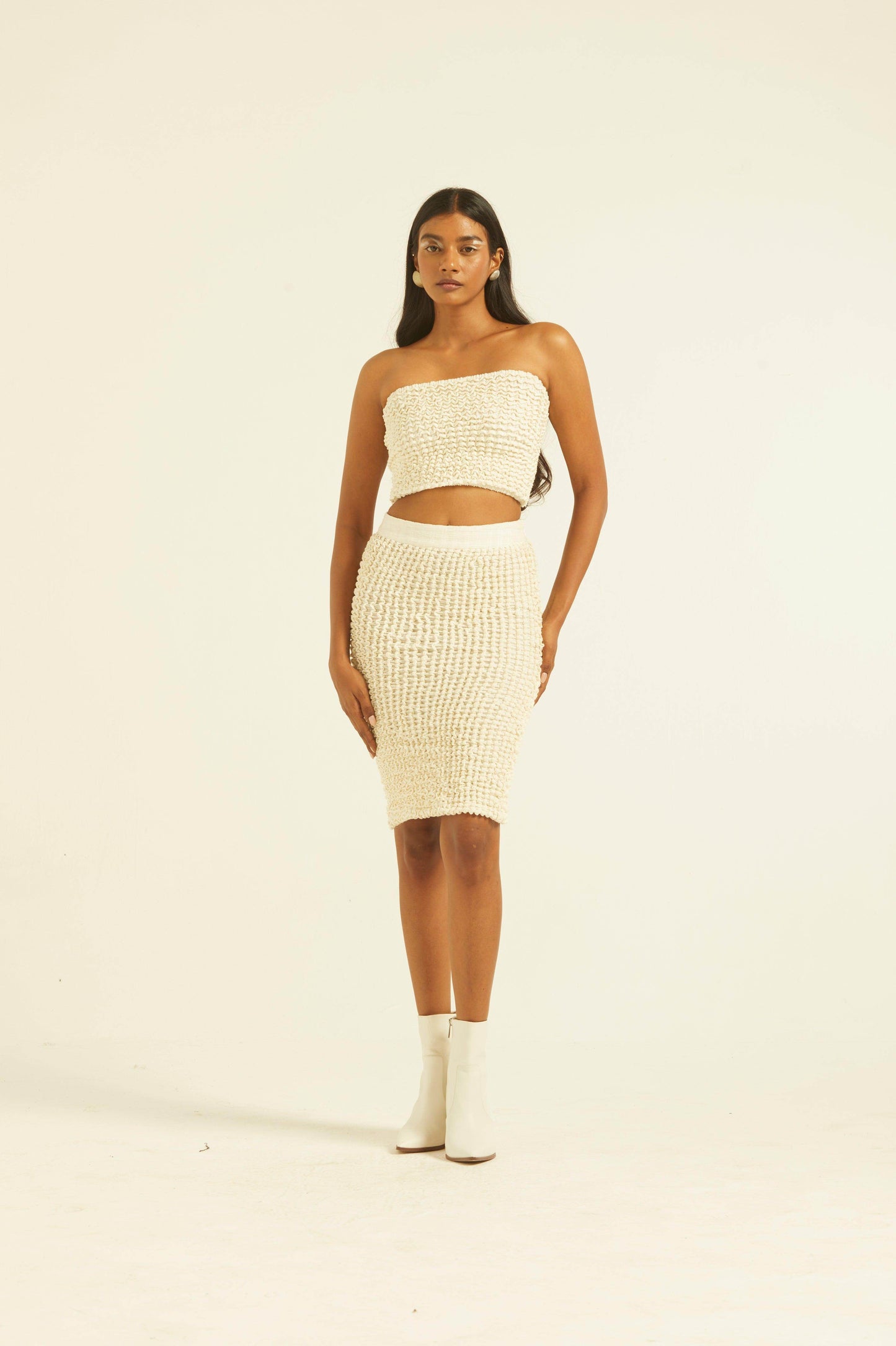 SMOCKED BANDEAU - dash and dot