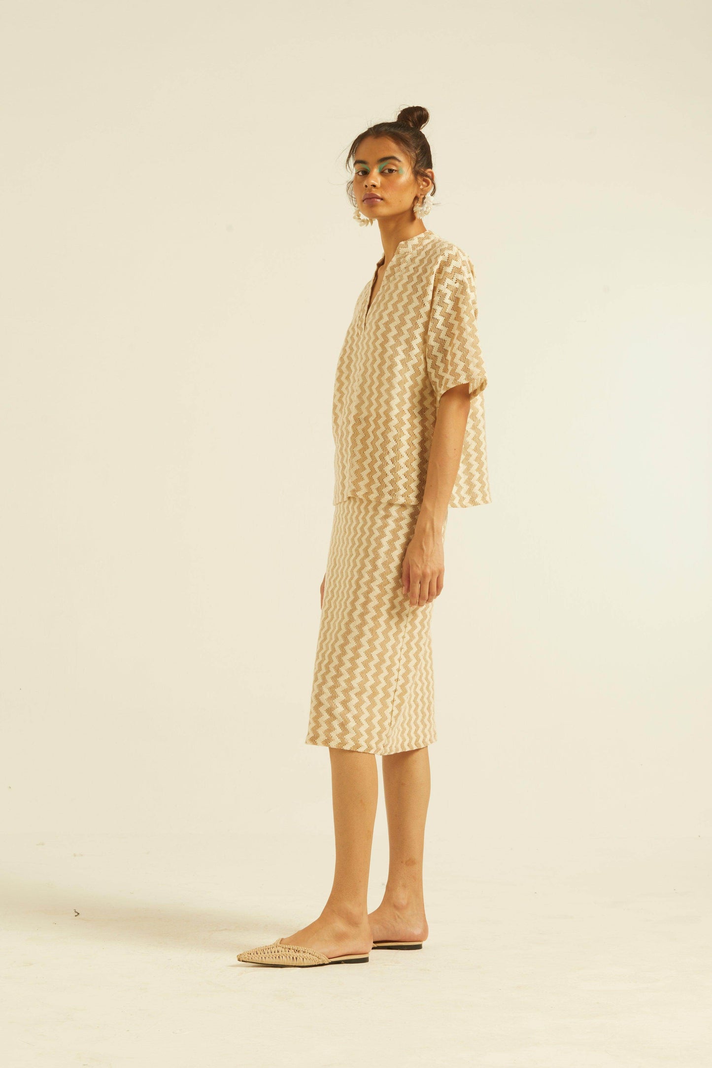 CHEVRON SKIRT SET - dash and dot