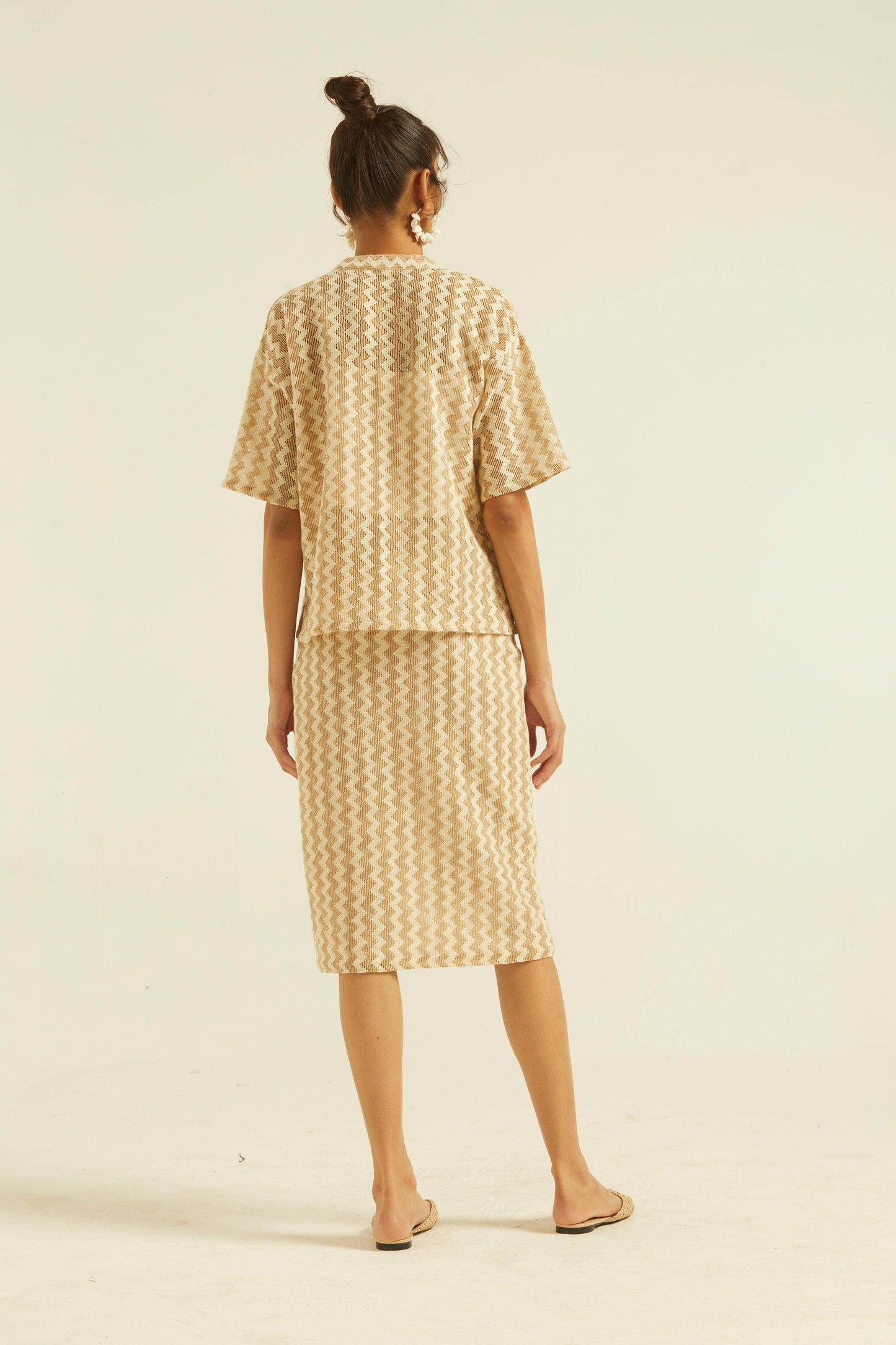 CHEVRON SKIRT SET - dash and dot