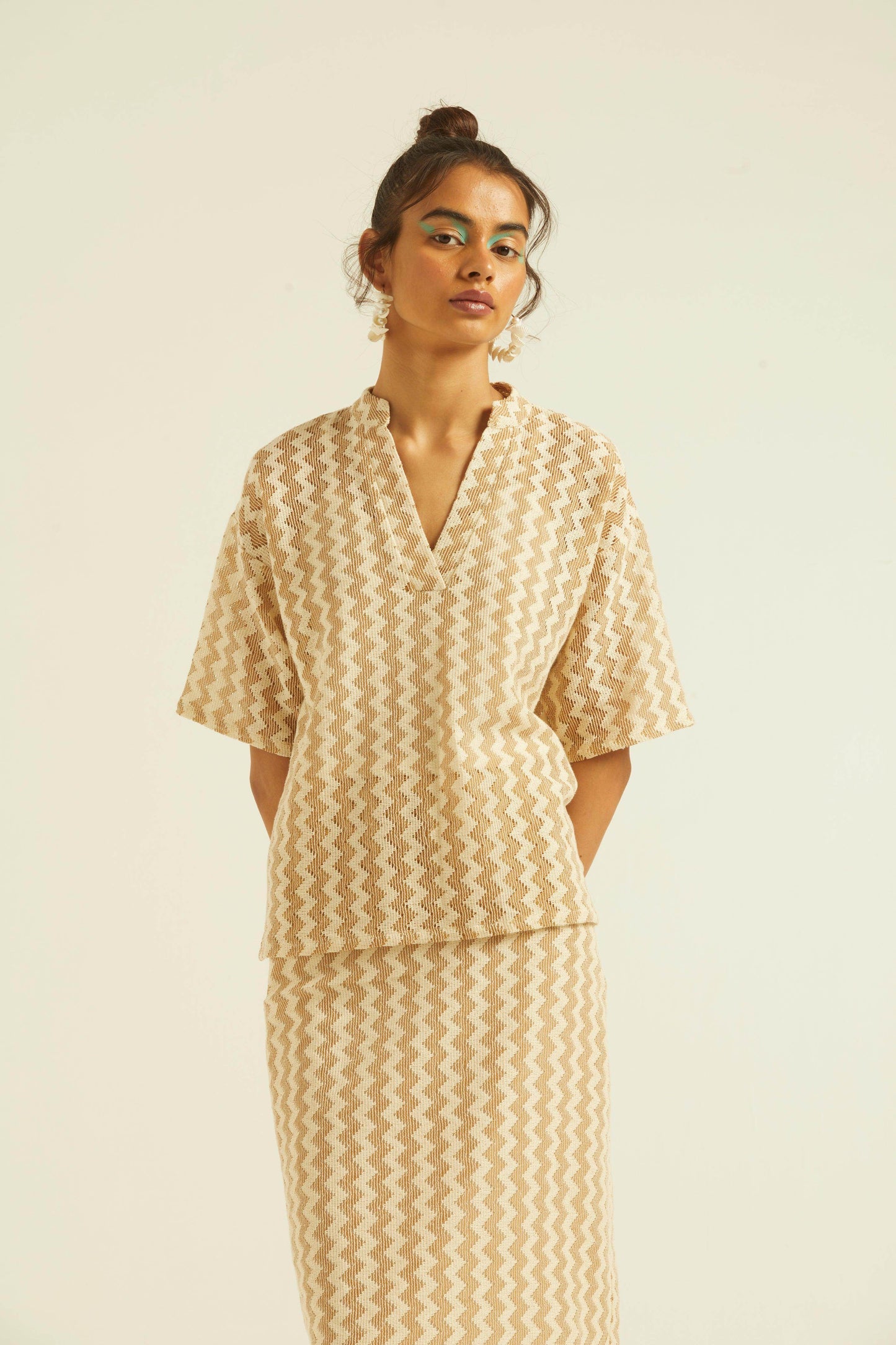 CHEVRON SKIRT SET - dash and dot