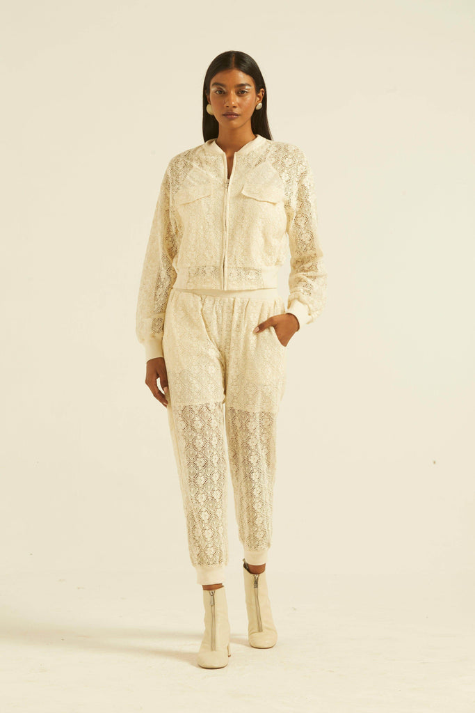 LACE TRACK SET - dash and dot dash and dot