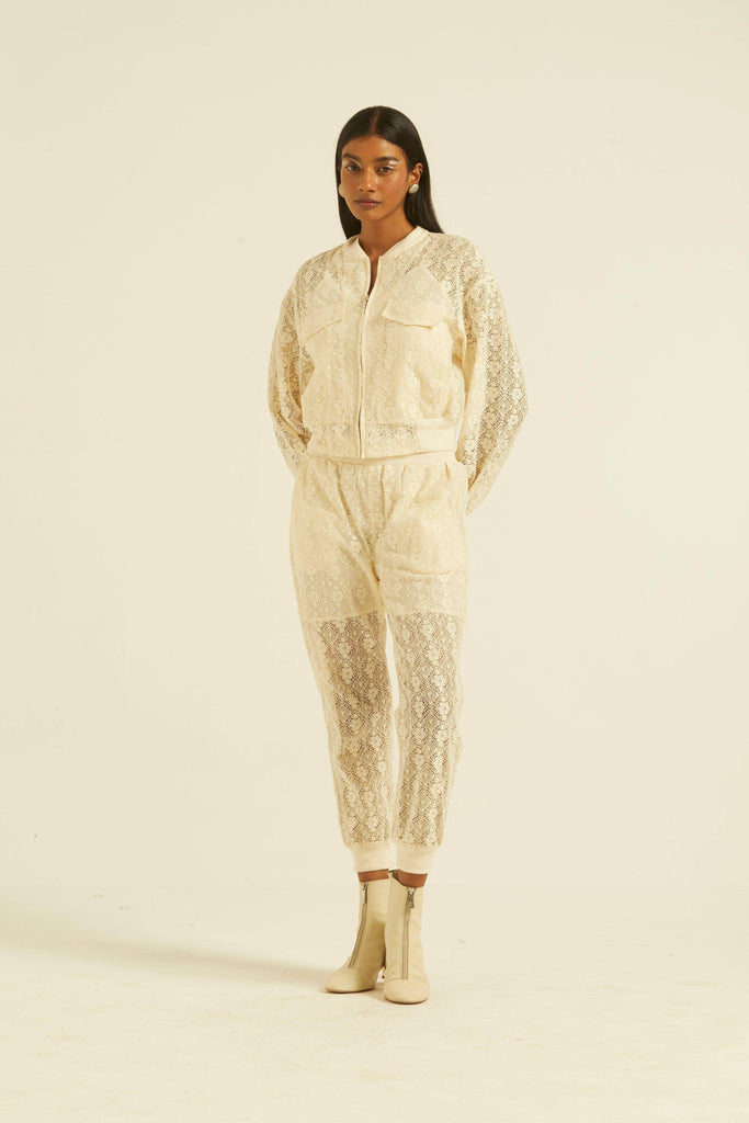 LACE TRACK SET - dash and dot dash and dot