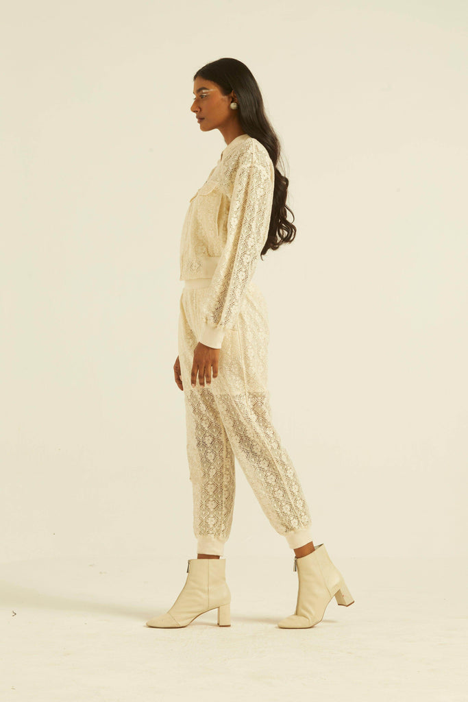 LACE TRACK SET - dash and dot dash and dot