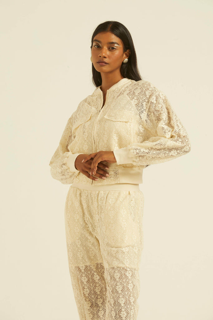 LACE TRACK SET - dash and dot dash and dot