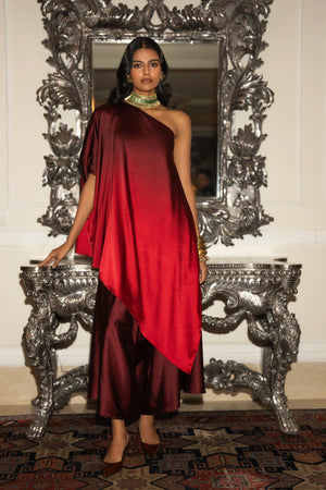 DRAPED CULOTTE PANT