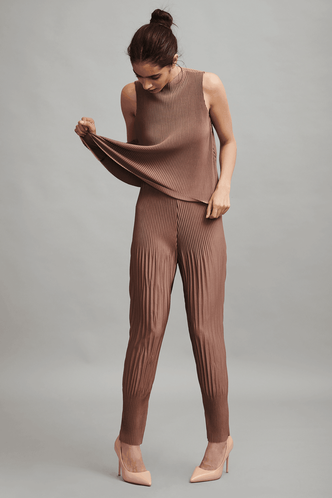 PLEAT SLEEVELESS DRUM SET - dash and dot dash and dot