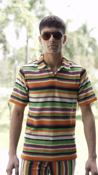 WARP STRIPE SET - dash and dot