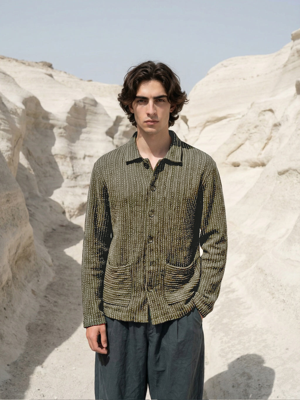 RUNNING STITCH SHIRT