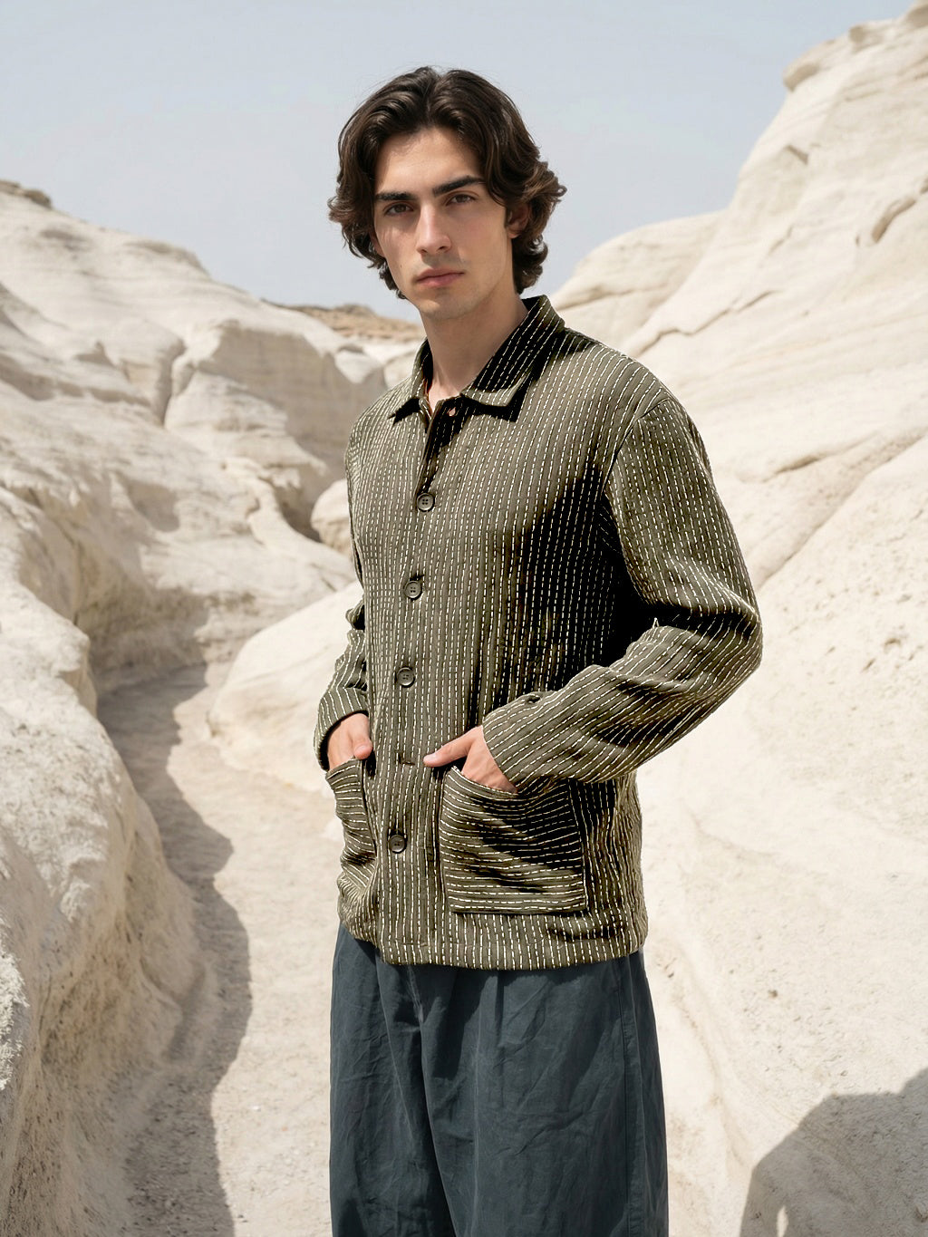 RUNNING STITCH SHIRT