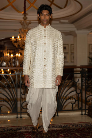 IVORY EMBROIDERED JACKET