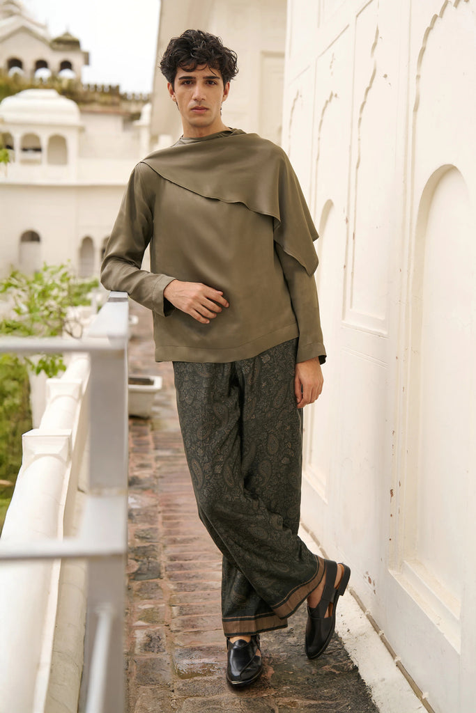 PAISLEY PRINTED PANT dash and dot