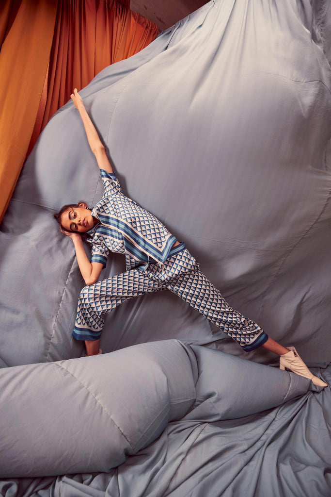 BORDER PRINT SET - dash and dot dash and dot