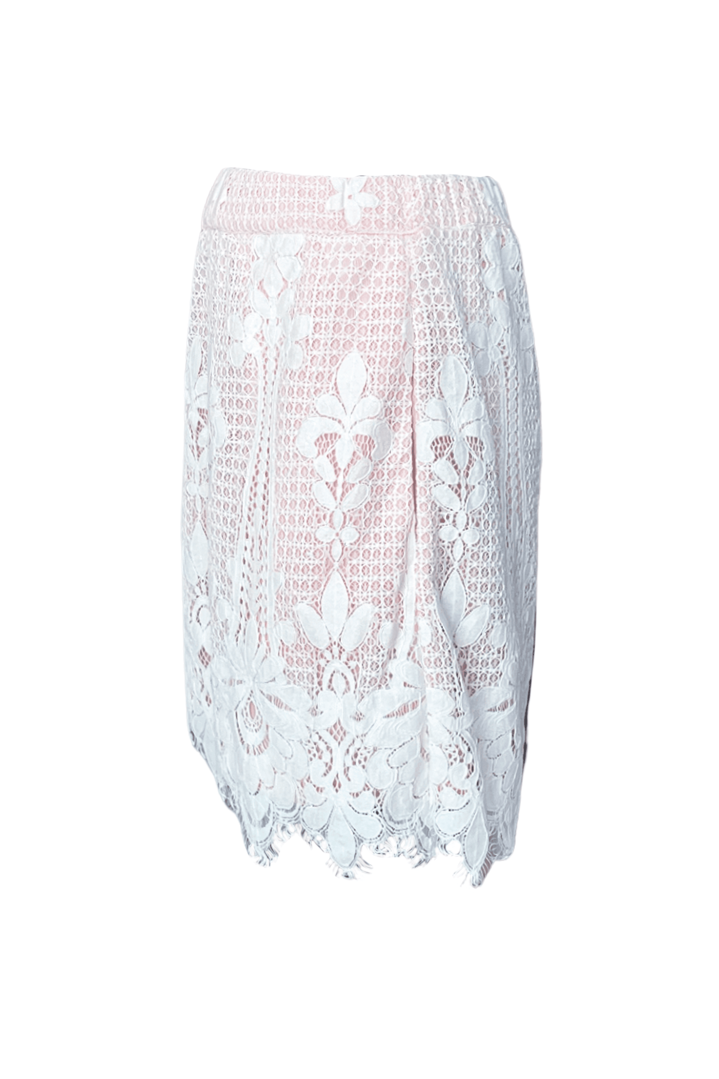 SCALLOPED LACE SHORTS - dash and dot