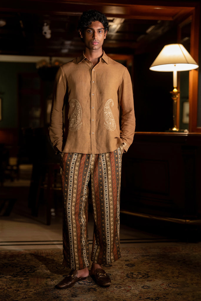 PRINTED STRIPE PANT dash and dot