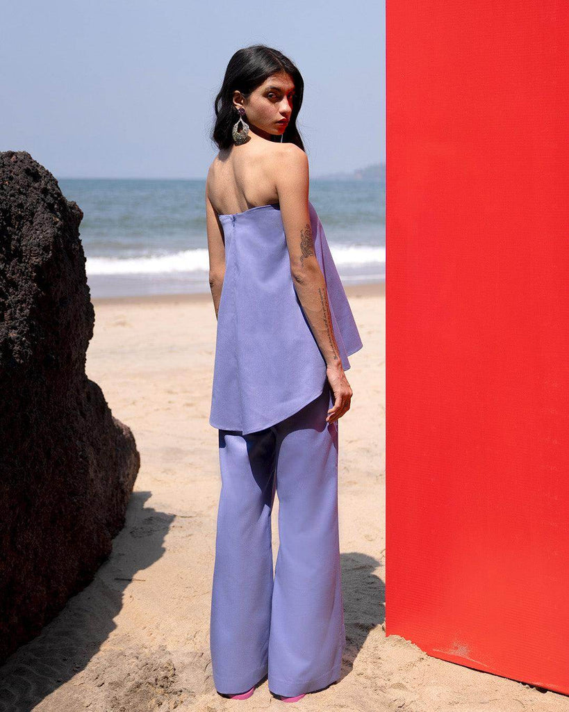 LAVENDER STRAIGHT PANT - dash and dot dash and dot