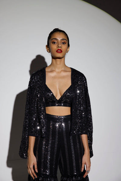 3 PIECE SEQUIN SET - dash and dot