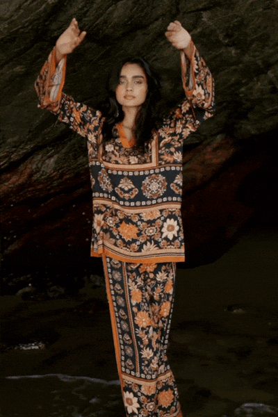 EARTH TONED PRINTED SET - dash and dot