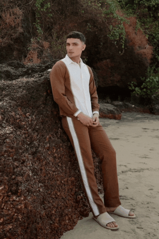 STITCHED & BLOCKED SET - dash and dot