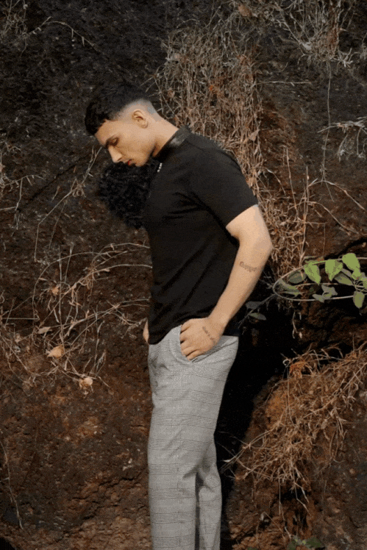 ZIP NECK POLO - dash and dot