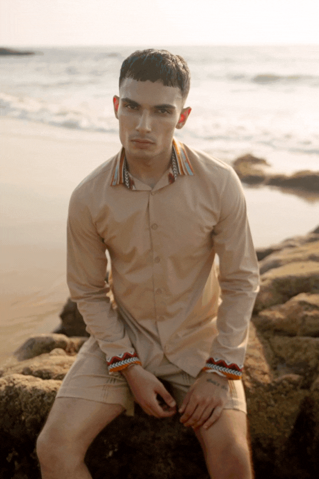 AZTEC BACK SHIRT - dash and dot dash and dot