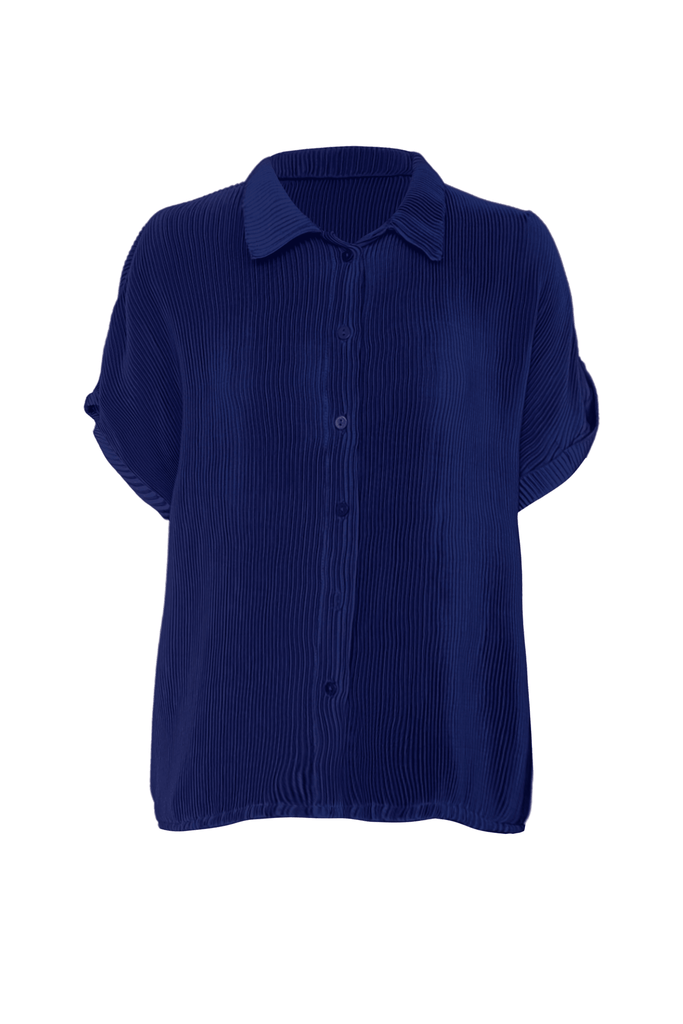 PLEAT SHIRT - dash and dot dash and dot