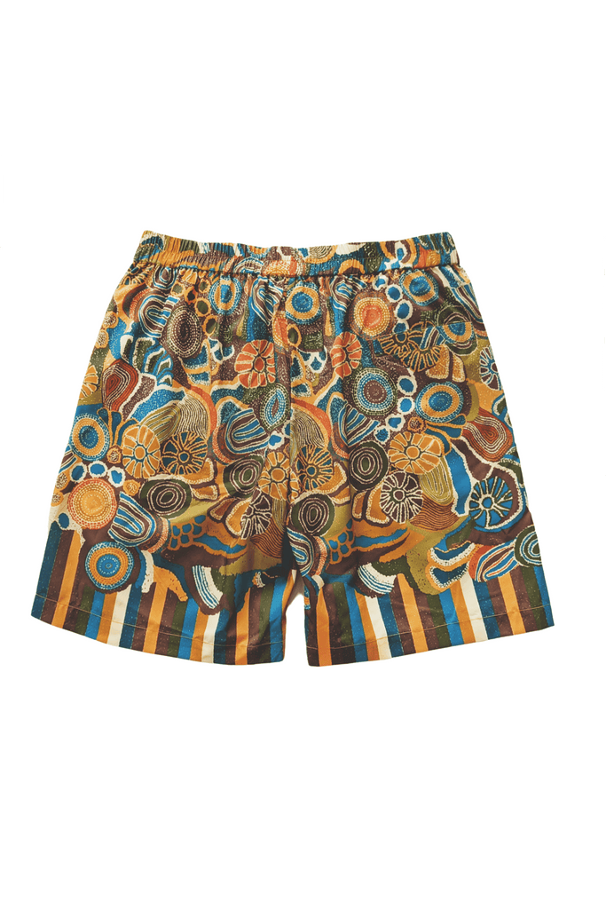 EARTH MULTI SWIM SHORTS - dash and dot dash and dot