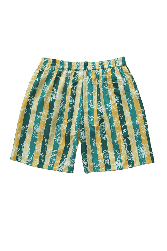 SIGNATURE STRIPE SWIM SHORTS - dash and dot dash and dot