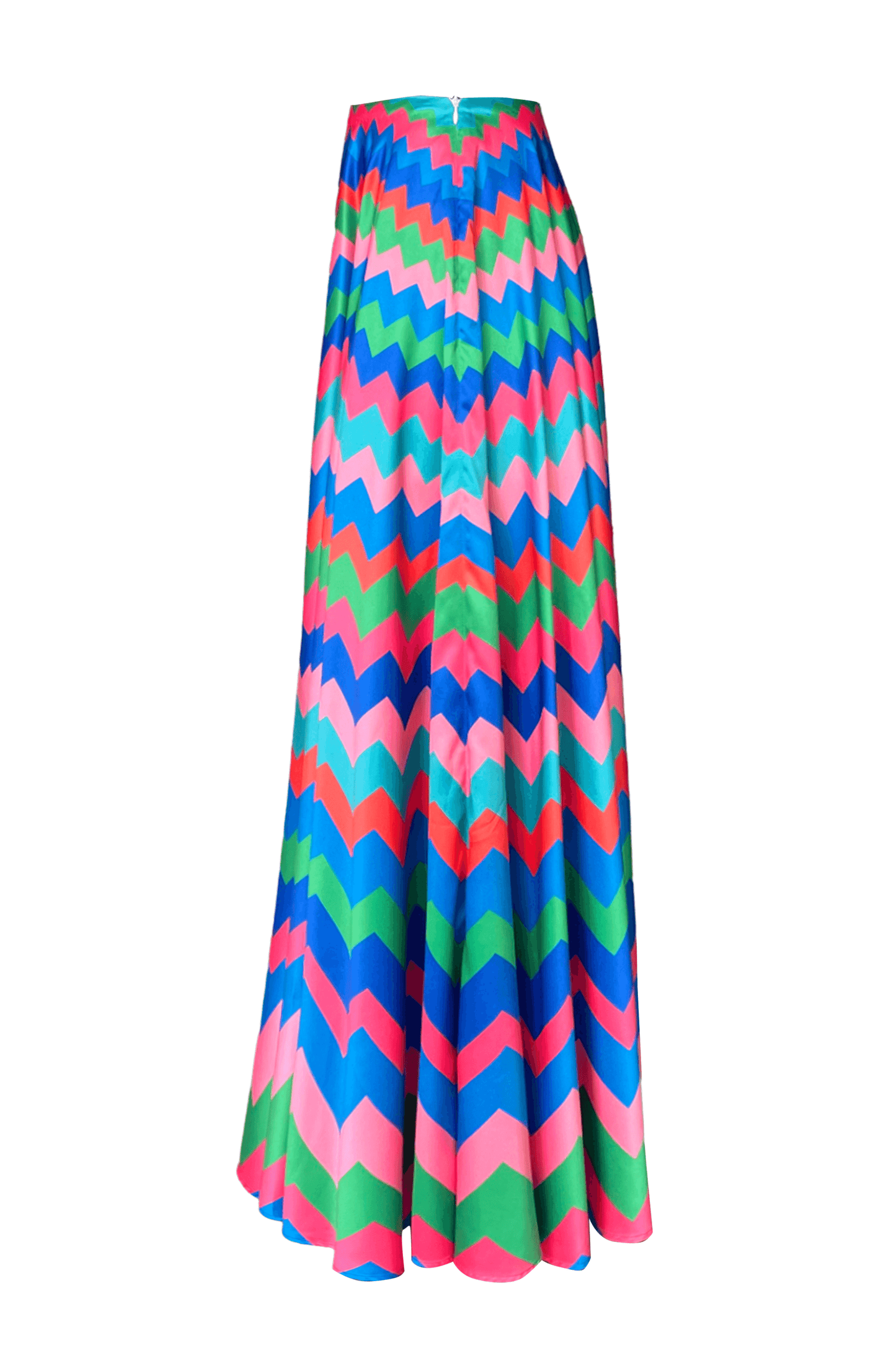 CHEVRON MAXI SKIRT - dash and dot