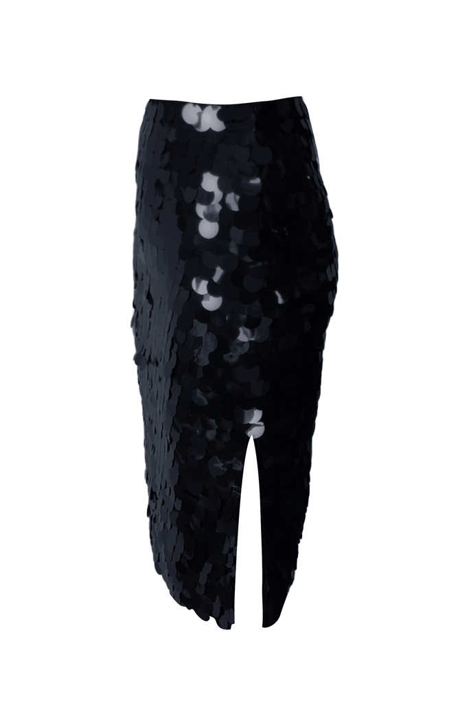 PAILLETTE MIDI SKIRT - dash and dot dash and dot