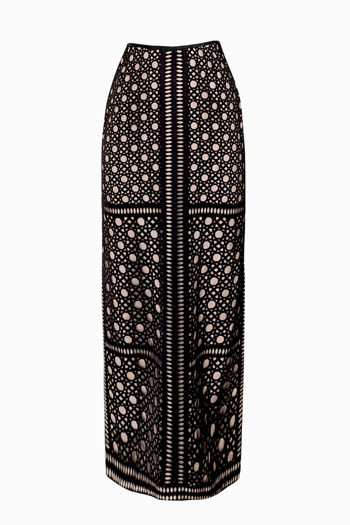 CANING CUTWORK JACKET - dash and dot dash and dot