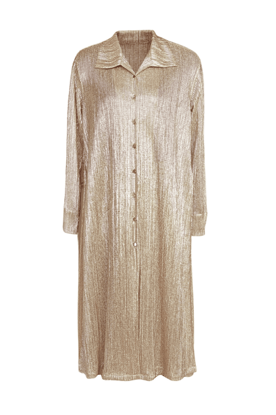 SHIMMERING LONGLINE SHIRT - dash and dot