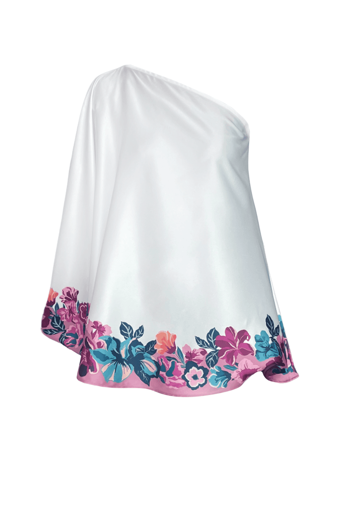 FLORAL BORDER TOP - dash and dot dash and dot