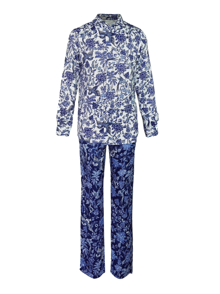 PORCELAIN PRINTED SET - dash and dot dash and dot