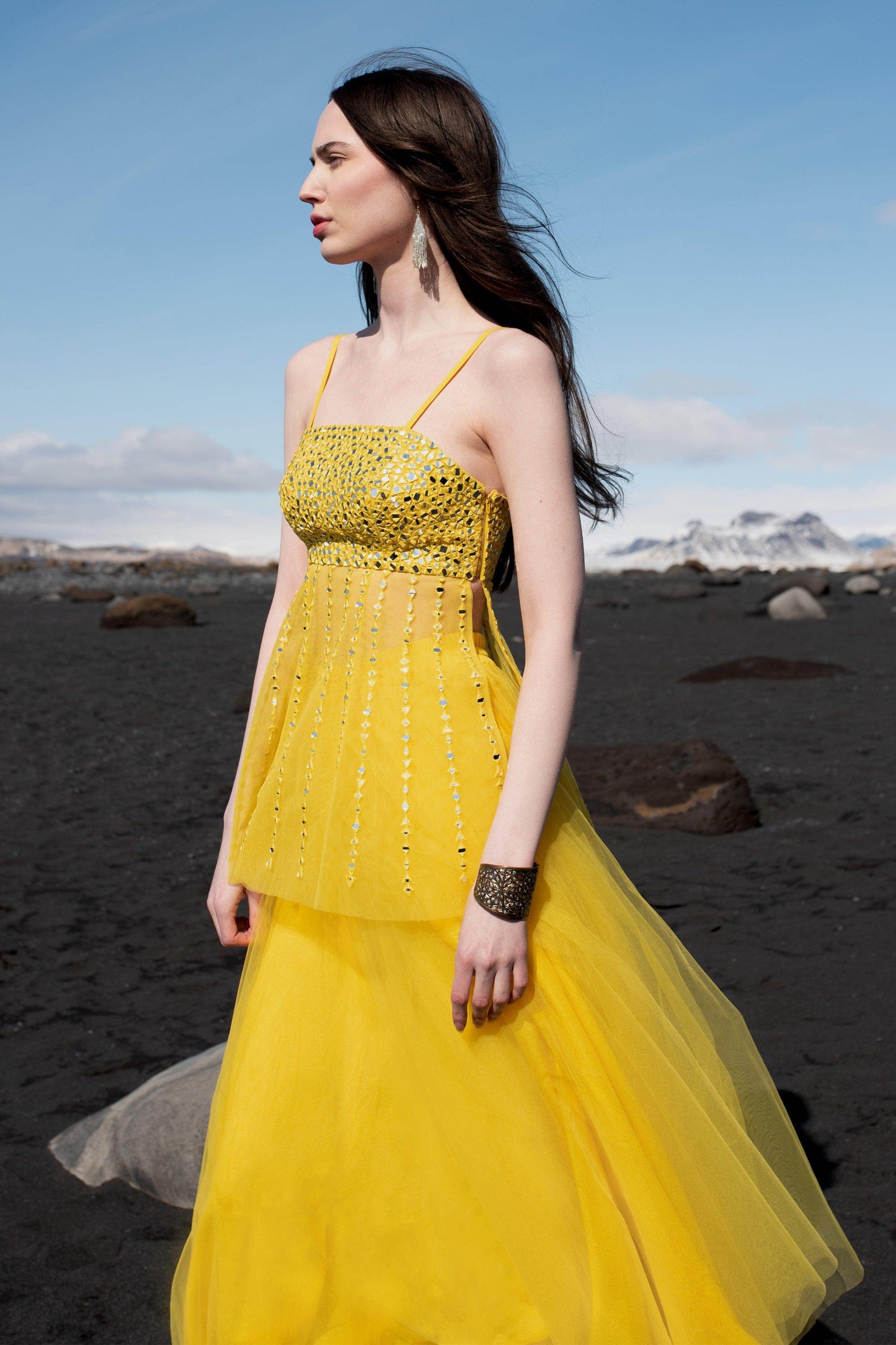 MIRROR MAXI SKIRT SET - dash and dot